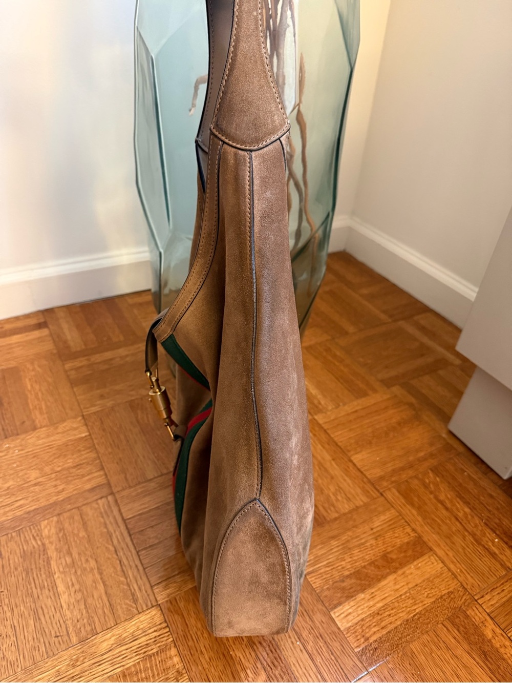 GUCCI Suede Jackie Vintage Large Hobo - Picture 4 of 12